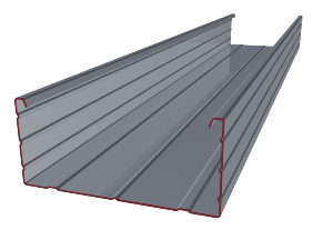 Профиль потолочный для гипсокартона усиленный ПП ГКЛ-1-0,55 мм