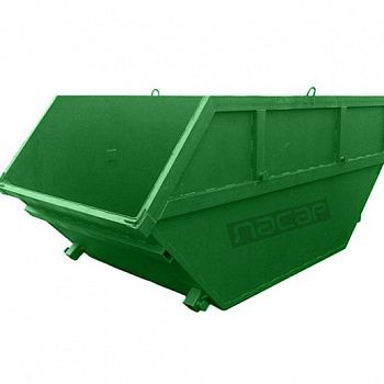 Бункер накопитель для мусора и ТБО 8 м3 - 440 кг